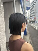 オーガニックエコ 川越(organic+eco)&nbsp;20代30代切りっぱなしボブナチュラルストレート大人ヘア