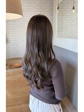 アルベリー ヘアーアンドスパ 浜松上島店(ALBELY hair&spa) 透明感×ツヤ感 アッシュグレージュ