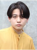 刈り上げセンターパート、韓国風センターパート