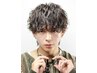 【新規】 メンズカット+シャドウパーマ¥9900【メンズ/眉毛/パーマ】