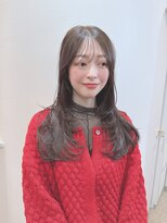 ユウォン 四日市(YUWON)&nbsp;レイヤカット×グレージュカラー