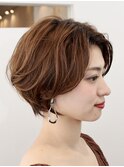 広尾　恵比寿　西麻布　ショートヘア　パーマ　40代
