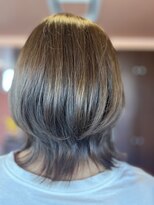 ヘアスール 青木島店(HAIR SOEUR) 外ハネミディアム
