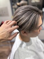 カット ハウス ボブ CUT HOUSE BOB&nbsp;メンズバレイヤージュ×シルバーグレージュ♪