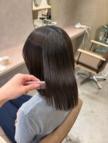 ユッカ 京橋(YUCCA)&nbsp;【YUCCA】ボブ×髪質改善ストレート