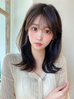 エイミーバイアフロートザガーデン 浦和店(amie by afloat the garden) 外ハネくびれレイヤーカット【浦和】フレンチバング