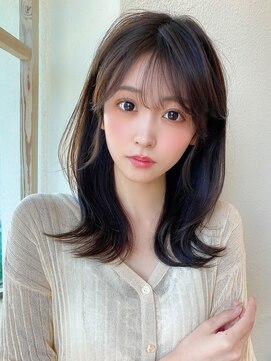 エイミーバイアフロートザガーデン 浦和店(amie by afloat the garden) 外ハネくびれレイヤーカット【浦和】フレンチバング