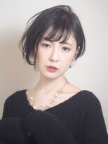 グロッシー(GLOSSY) シースルーバングボブ