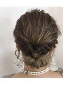 高知 南国市 BiBi hills ミディアム　ヘアアレンジ