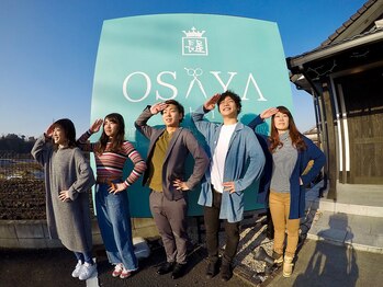 オサヤ アベイ(OSAYA abei)の写真/経験豊富なスタイリストによる技術で”理想のスタイル”をGET☆どんな些細なお悩みも<OSAYA abei>にお任せ