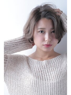 キュリオ 尾山台(curio) 【curio尾山台】 モード3Dカラー × ミニマム大人ボブ