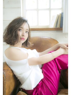 ロンド シャルム 吉祥寺(Lond charme) エレガントウェーブの大人ボブ