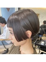 フラミューム 恵比寿(flammeum)&nbsp;ミヤザキスタイル　　マチルダ刈り上げボブ