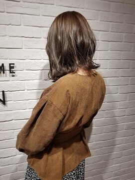 ヘア スパ ビューティー エールフォルム(HAIR SPA BEAUTY YELLFORME) 切りっぱなしボブ 外ハネアレンジ