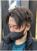 ソフトツイストスパイラル<理容室> <男性専門>〈髪質改善〉