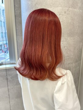 ルーブ トウキョウ(Loob. TOKYO) ガーネットピンク【池袋髪質改善.インナーカラー.ケアブリーチ】