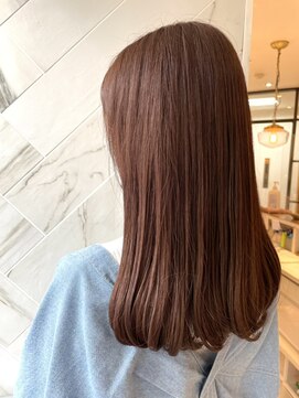 ジーナ セントラル銀座(Zina) メルティーカラー＊ビタミンカラー＊くびれヘア4 Zina CENTRAL