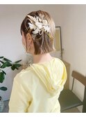 水引きヘアセット