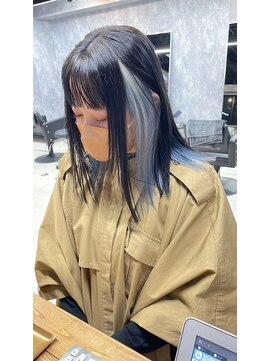 イコ(.ico) インナーカラー　水色カラー