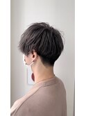 Euphoria/小松/シルバーグレージュカラーアッシュマッシュヘア
