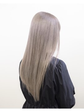 ルプラ ガーデン(le-pla garden) ミルクティーベージュ#外ハネウルフ#ケアブリーチ#ダブルカラー