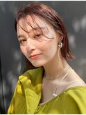 【NORA UMEDA 高木】切りっぱなしボブ×2Wayバング