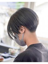 シャロン(SHARON)&nbsp;【SHARON】グレーアッシュ/前下がり/ハンサムショート