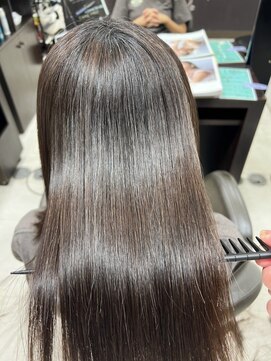 アンノウン(UNKNOWN) 【髪質改善矯正ストレート】