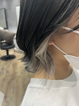 エル ヘアサロン なんば店(eL) eL☆MIKU インナーカラー