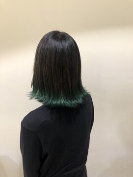 リー 枚方(Lee) 【熊谷】テールカラー×グリーン