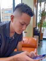 タカギ(TAKAGI) 宮城リョータ風ショートアフロハードパーマフェードスパイラル