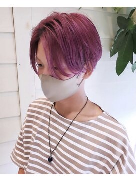 モアナ バイ ヘッドライト 二俣川店(Moana by HEADLIGHT) Moana#センターパート#ツーブロック#刈り上げ