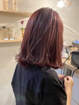 ミルヘアデザイン(mil hair design)&nbsp;ブリーチなしピンク