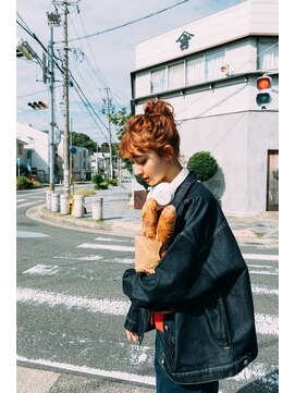 マイ ヘア デザイン 岡崎(MY hair design) 前髪/マチルダボブ/ピンクベージュ/インナーグレージュ/岡崎