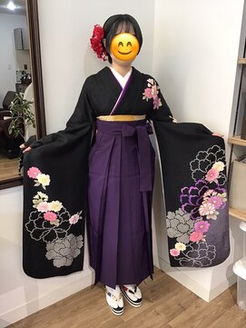 レイン(Rain) ヘアセット＆袴の着付け