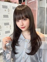 クム(kumu)&nbsp;【kumu】ワンカールレイヤー/似合わせ前髪/おくれ毛/栄/名古屋