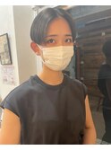ハンサムショート/前髪なしショート/20代30代40代50代/津市