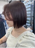 前髪カタログ/イメチェンスタイル/ウェーブパーマ/こなれミディ