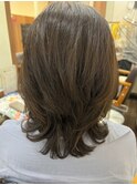 白髪染め【SEASON　PLUS　尾藤】ナチュラルレイヤー　NO3
