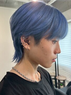 イリ 大阪(ili) ハイライトカラーミルクティーベージュレイヤーカット