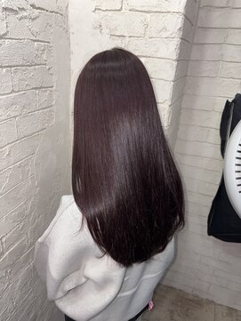 アジールヘア 所沢プロペ通り店(agir hair) チェリーブラウン髪質改善トリートメントストレート所沢韓国