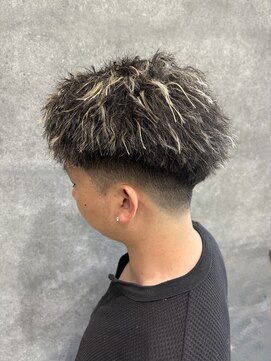 ヴァンカウンシル Kuwana(VAN COUNCIL) メンズカット×ハイライト