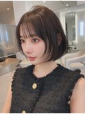 レイヤーボブ/韓国風ボブ