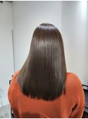 伸ばしやすく！髪質改善ストレート☆ロング