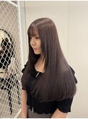 【瑠唯】透明感たっぷりラベンダーグレージュ