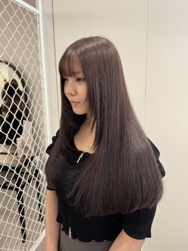 ゼスト 八王子店(ZEST) 【瑠唯】透明感たっぷりラベンダーグレージュ