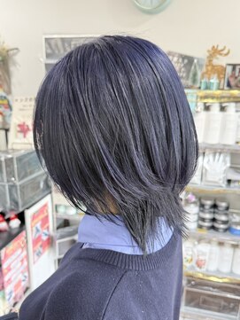 ☆ボブレイヤー/ブルーブラックカラー