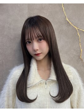 ロンドアヴァントゥス 池袋(Lond aventus) 韓国レイヤー/韓国風/ボブ/髪質改善/黒髪/ブリーチなし〔池袋〕