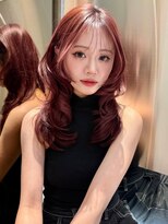 グロー 大宮(GLROW)&nbsp;ハッシュカット　レイヤーカット　レッドバイオレット