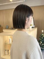 フルリール(fleurir)&nbsp;オリーブベージュと切りっぱなしボブ